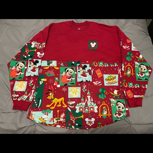Disney Tops Disney Holiday Spirit Jersey Poshmark